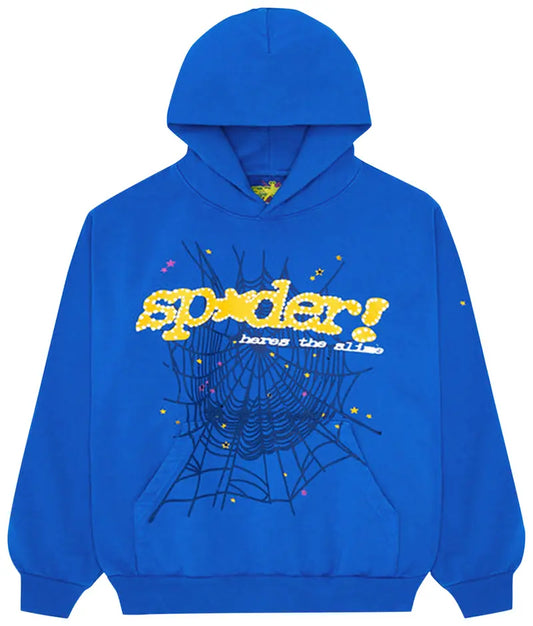 Sp5der Hoodie 'TC Blue'