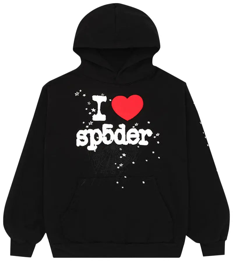 Sp5der Souvenir Hoodie 'Black'