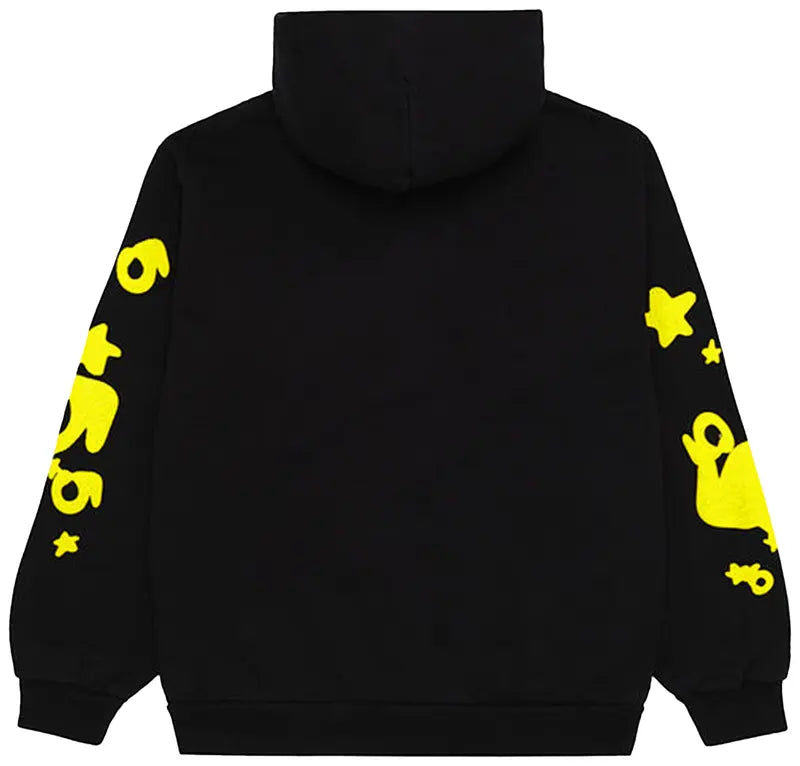 Sp5der Beluga Hoodie 'Onyx/Yellow'