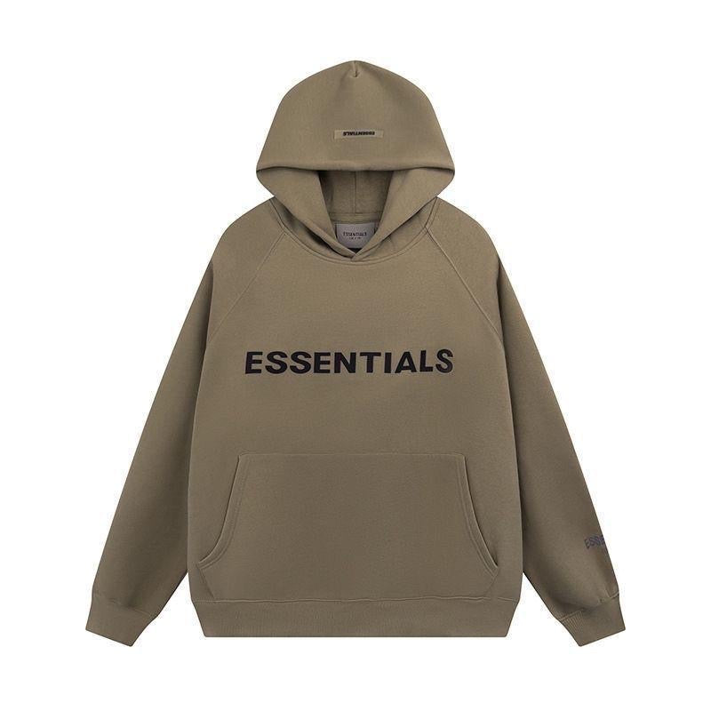 Fear of God Essentials 3D Silicon Applique Pullover Hoodie