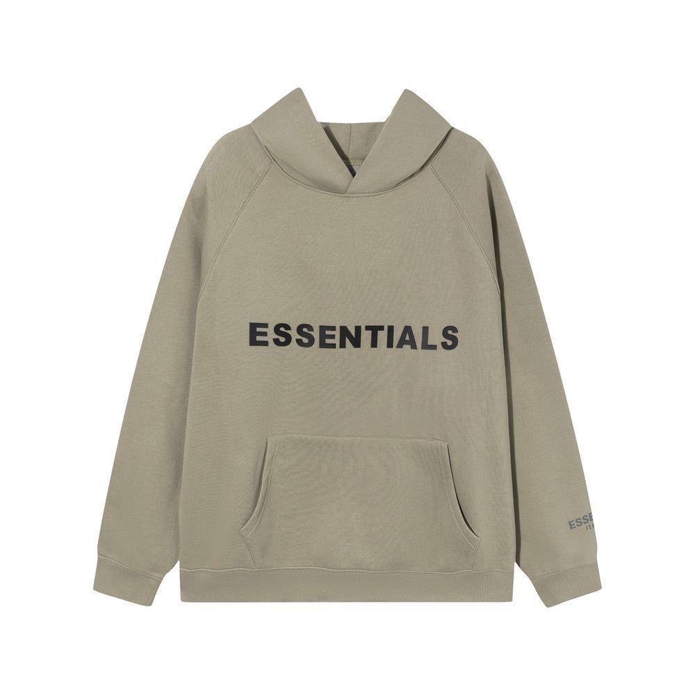 Fear of God Essentials 3D Silicon Applique Pullover Hoodie